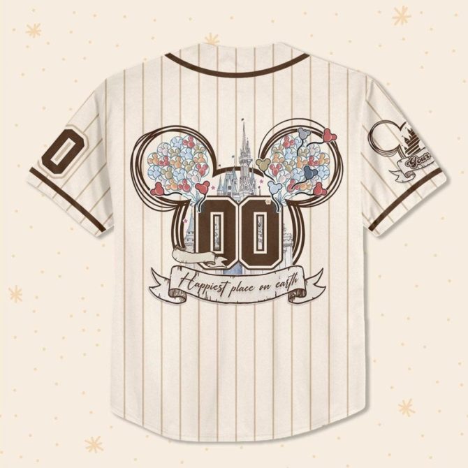 Custom Disney-Inspired Baseball Jersey - Kids/Youth/Adult Sizes – Personalize Your Style! - Image 4