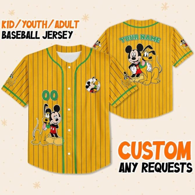 Custom Kids/Adult Baseball Jersey - Add Your Name & Favorite Characters - Perfect Gift! - Image 2