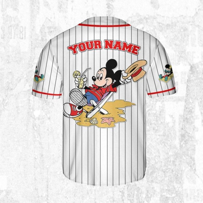 Customizable Mickey Baseball Jersey – Personalize For Kids, Youth & Adults! - Image 5