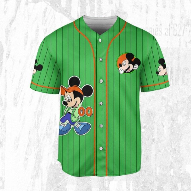 Customize Your Own Mickey Baseball Jersey - Kids/Youth/Adult Sizes Available - Image 4