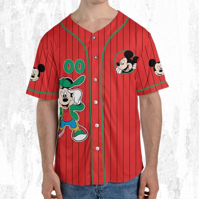 Customizable Kids/Youth/Adult Baseball Jersey - Fun Cartoon Design, Add Your Name! - Image 6