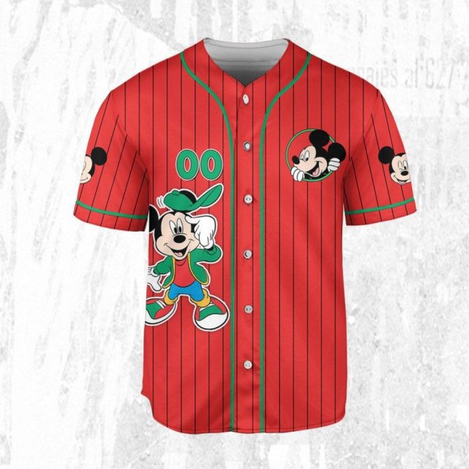 Customizable Kids/Youth/Adult Baseball Jersey - Fun Cartoon Design, Add Your Name! - Image 4