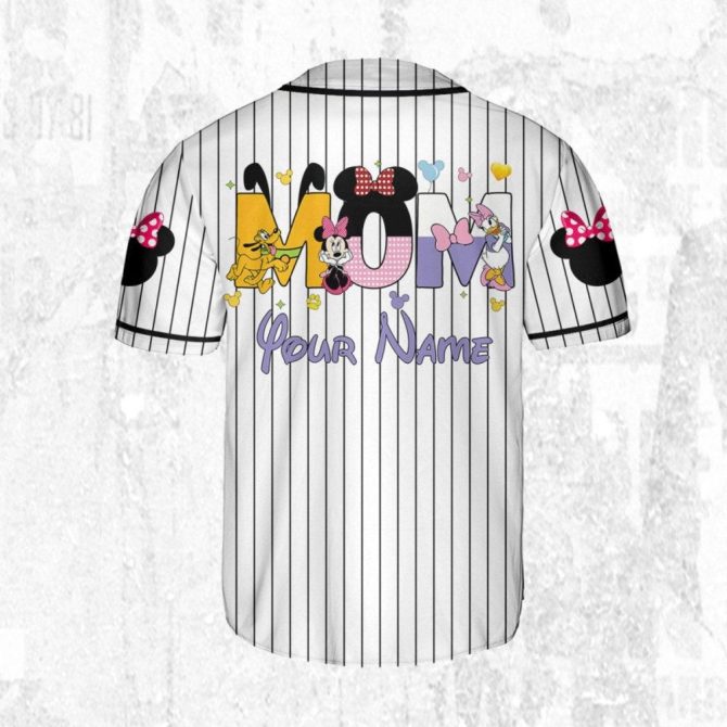 Custom Disney Baseball Jersey - Personalized For Kids, Youth & Adults - Unique Gift! - Image 5