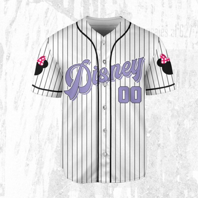 Custom Disney Baseball Jersey - Personalized For Kids, Youth & Adults - Unique Gift! - Image 4