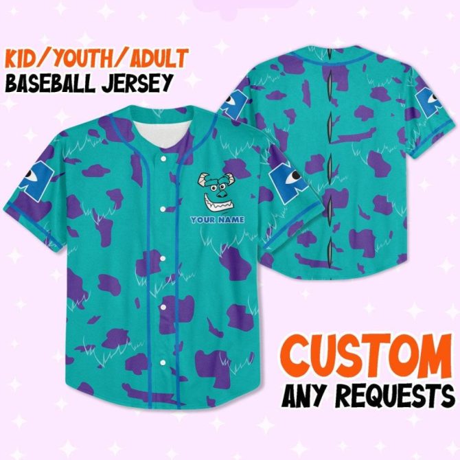 Custom Kid/Youth/Adult Baseball Jersey - Personalized Design & Sizes Available