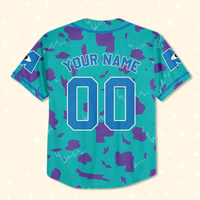 Colorful Monsters Kid'S Baseball Jersey – Fun, Durable Youth Sports Shirt - Image 3
