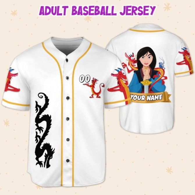 Customizable Kids/Youth/Adult Dragon Baseball Jersey - Unique Design, Any Name Request! - Image 6