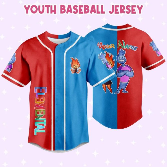 Custom Youth Baseball Jersey - Personalized Text & Number - Vibrant Design For Kids/Adults - Image 7