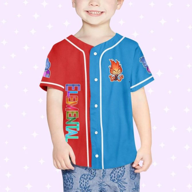 Custom Youth Baseball Jersey - Personalized Text & Number - Vibrant Design For Kids/Adults - Image 4