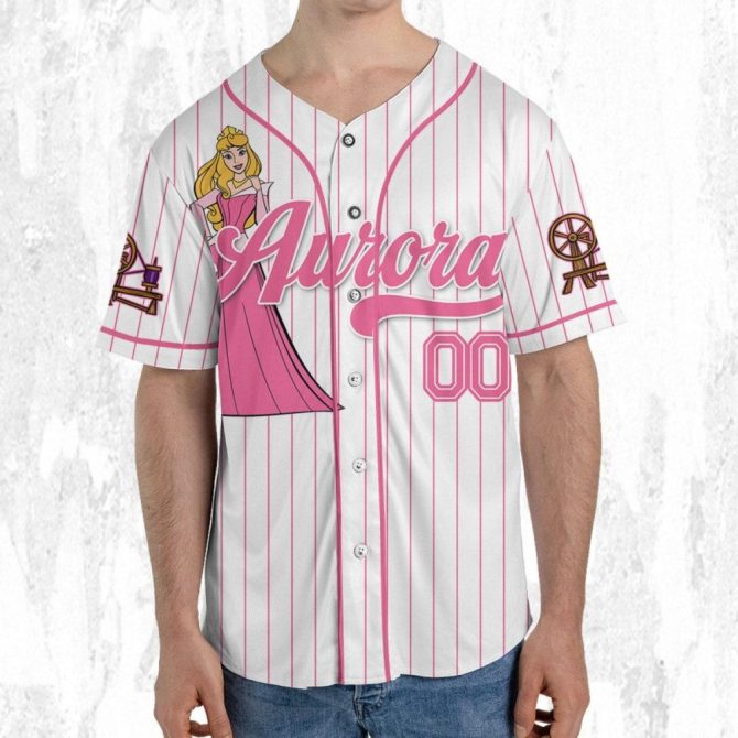 Customizable Aurora Baseball Jersey - Kids/Youth/Adult - Add Your Name! - Image 6