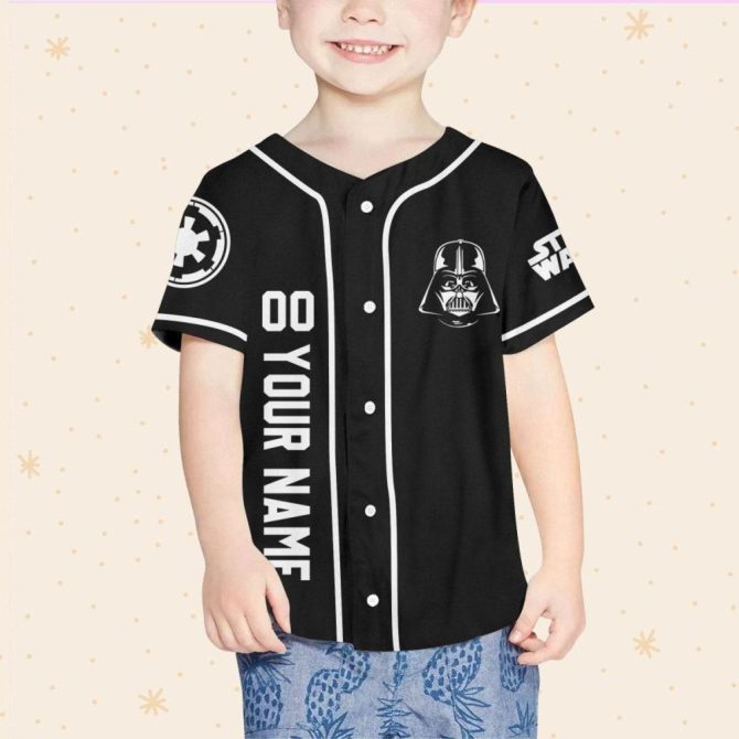 Custom Star Wars Baseball Jersey - Kids/Youth/Adult Sizes - Personalized Name & Design - Image 5