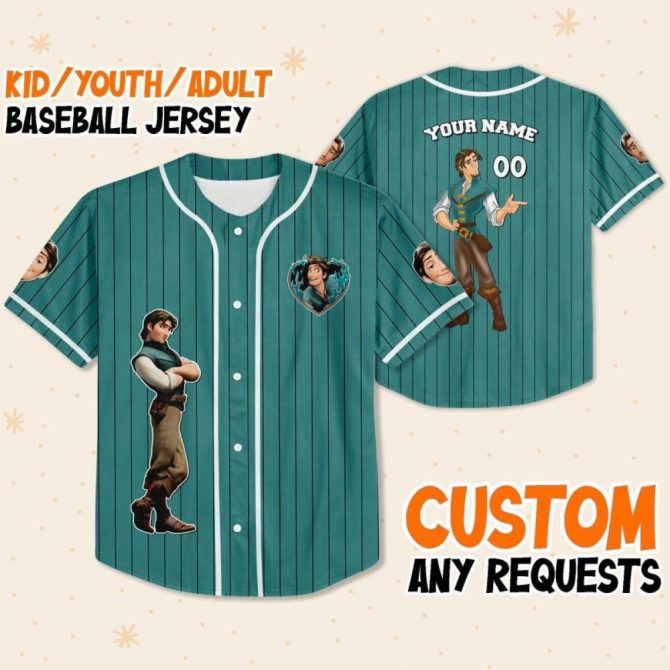 Customizable Kid/Youth/Adult Baseball Jersey - Add Your Name & Number! - Image 2