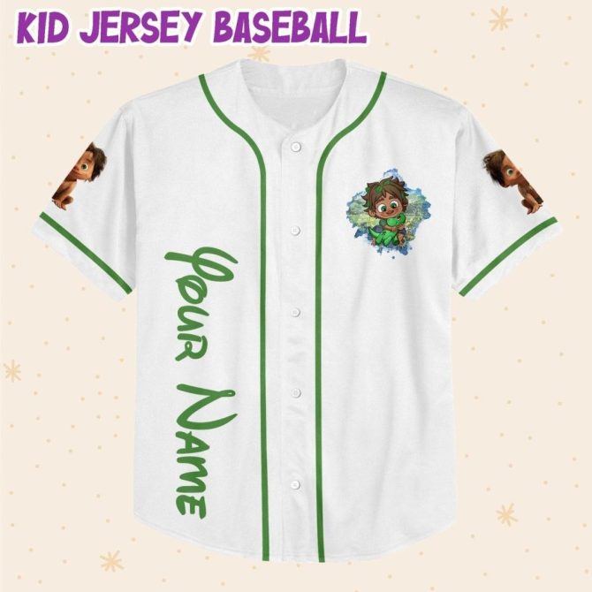 Custom Dinosaur Baseball Jersey For Kids/Youth/Adults - Personalize With Name & Number! - Image 3