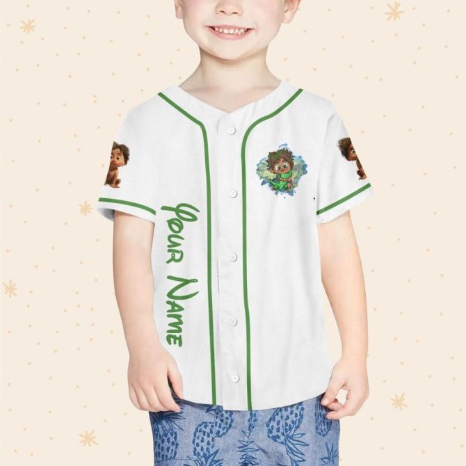Custom Dinosaur Baseball Jersey For Kids/Youth/Adults - Personalize With Name & Number! - Image 5
