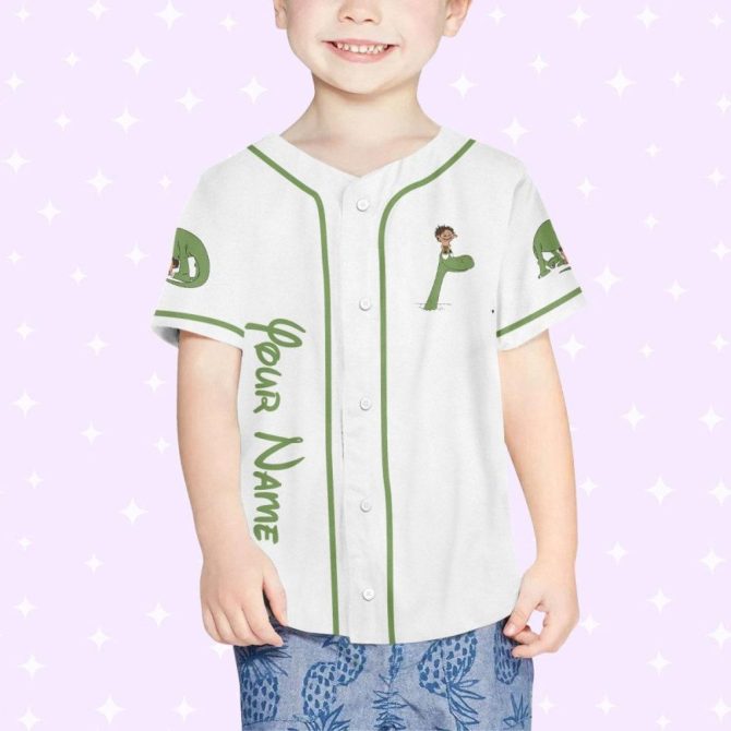 Custom Dinosaur Baseball Jersey For Kids/Youth/Adults - Add Your Name & Number! - Image 5