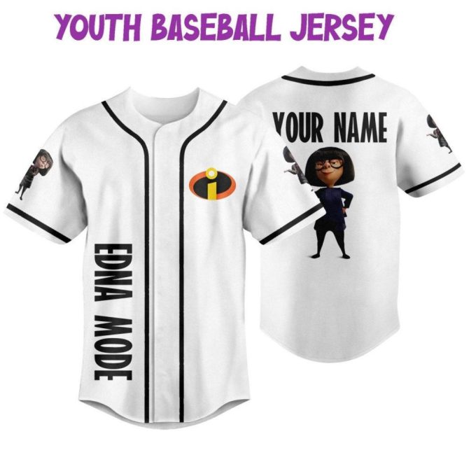 Customizable Kids/Youth/Adult Baseball Jersey - Iconic Character Design, Add Your Name & Number! - Image 6