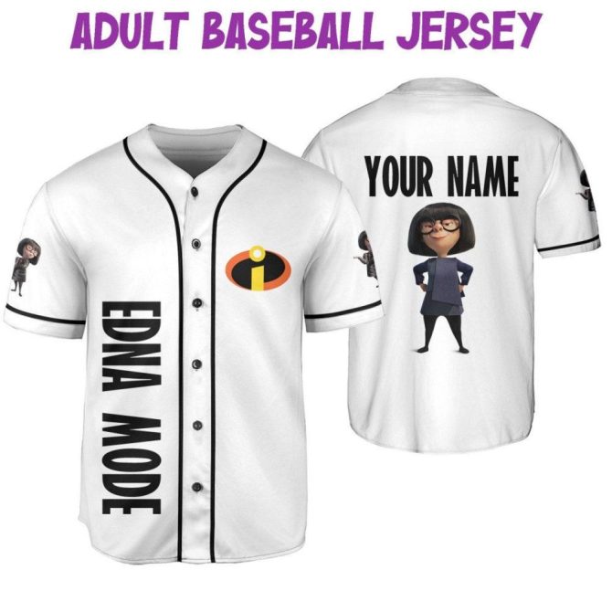 Customizable Kids/Youth/Adult Baseball Jersey - Iconic Character Design, Add Your Name & Number! - Image 7