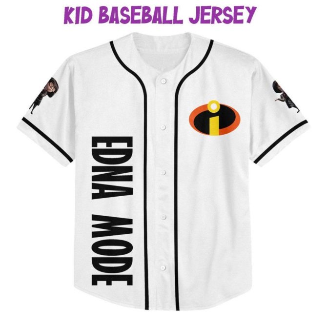 Customizable Kids/Youth/Adult Baseball Jersey - Iconic Character Design, Add Your Name & Number! - Image 3