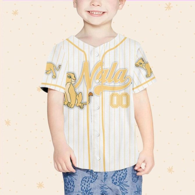 Custom Lion Baseball Jersey For Kids/Youth/Adults - Personalized Name Options! - Image 5
