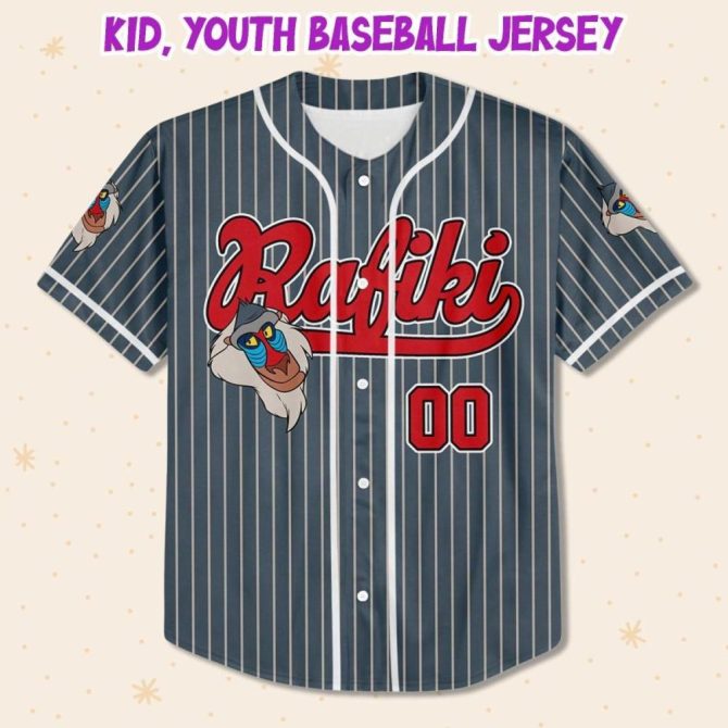 Custom Baseball Jersey For Kids/Youth/Adults - Personalized Name & Number, Stylish Design - Image 3