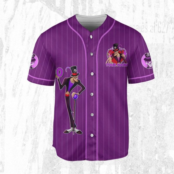 Customizable Purple Baseball Jersey For Kids/Youth/Adults - Personalize With Your Name! - Image 4