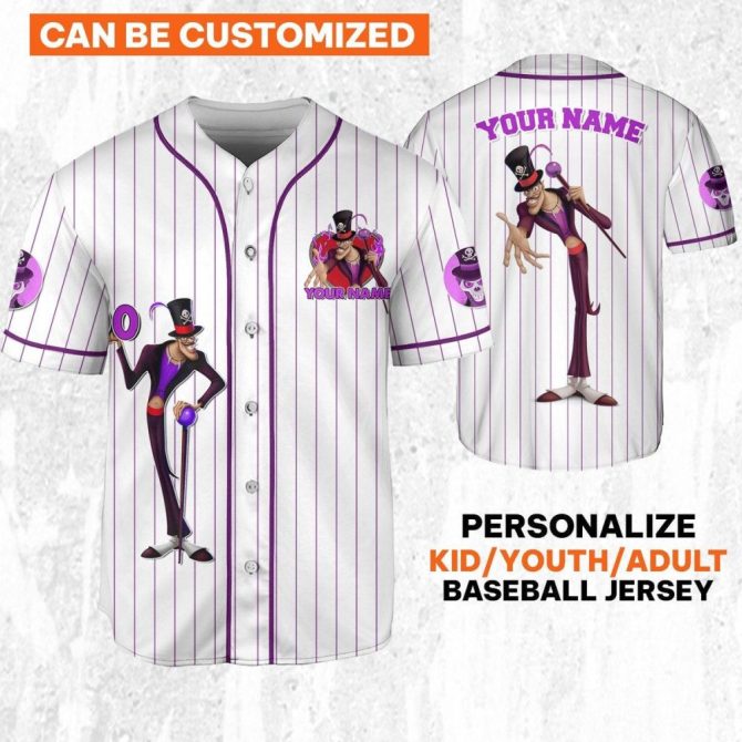 Customizable Baseball Jersey For Kids/Youth/Adults - Add Your Name & Favorite Design! - Image 2