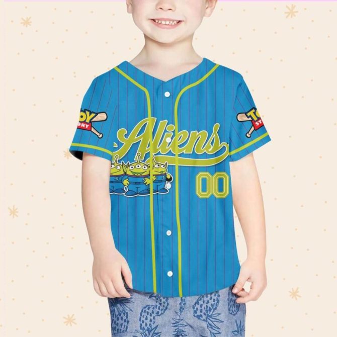 Custom Alien Baseball Jersey - Kids/Youth/Adult Sizes - Personalize Your Name! - Image 5