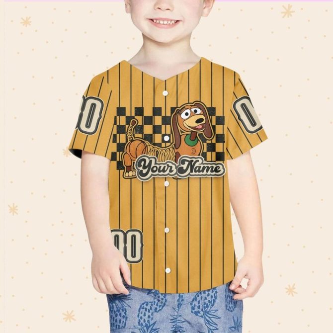 Customizable Kid/Youth/Adult Baseball Jersey - Personalized Name & Number - Fun Cartoon Design! - Image 5