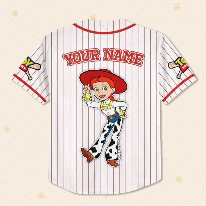 Custom Kids/Youth/Adult Baseball Jersey - Personalized Toy Design, Perfect Gift! - Image 4