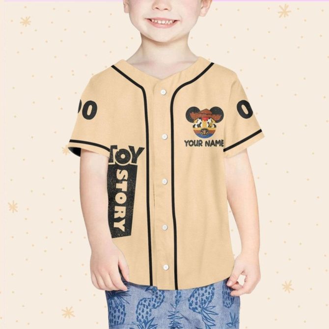 Toy Story Custom Baseball Jersey - Kids/Youth/Adult Sizes - Personalize Your Own! - Image 5