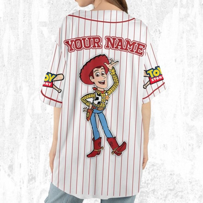 Custom Toy Story Baseball Jersey - Personalize With Your Name - Kids/Youth/Adult Sizes Available! - Image 8