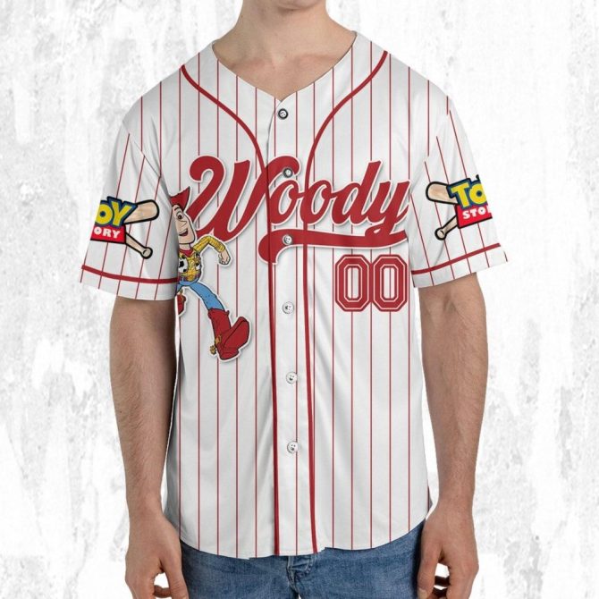 Custom Toy Story Baseball Jersey - Personalize With Your Name - Kids/Youth/Adult Sizes Available! - Image 7