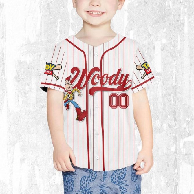 Custom Toy Story Baseball Jersey - Personalize With Your Name - Kids/Youth/Adult Sizes Available! - Image 9