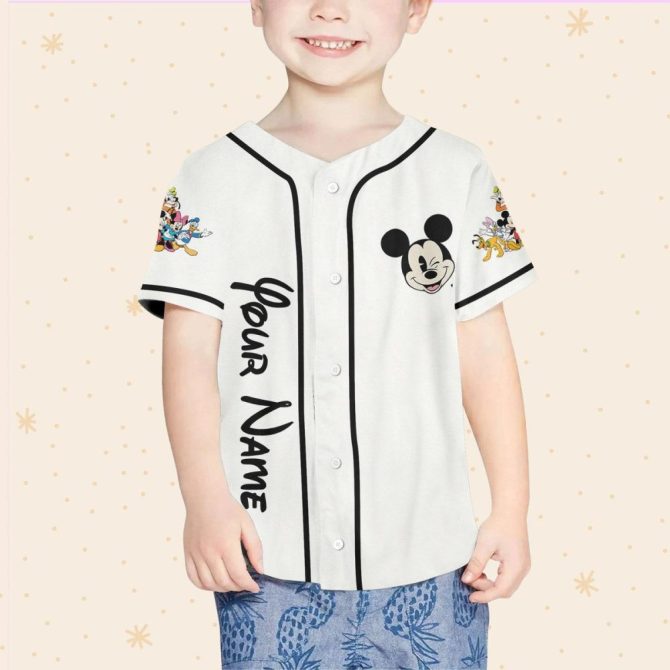 Custom Name Baseball Jersey - Kids/Youth/Adult - Disney Themed - Perfect For Family Trips! - Image 5