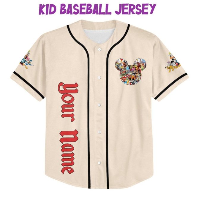 Custom Youth/Adult Baseball Jersey - Add Your Name & Number - Unique Design! - Image 3