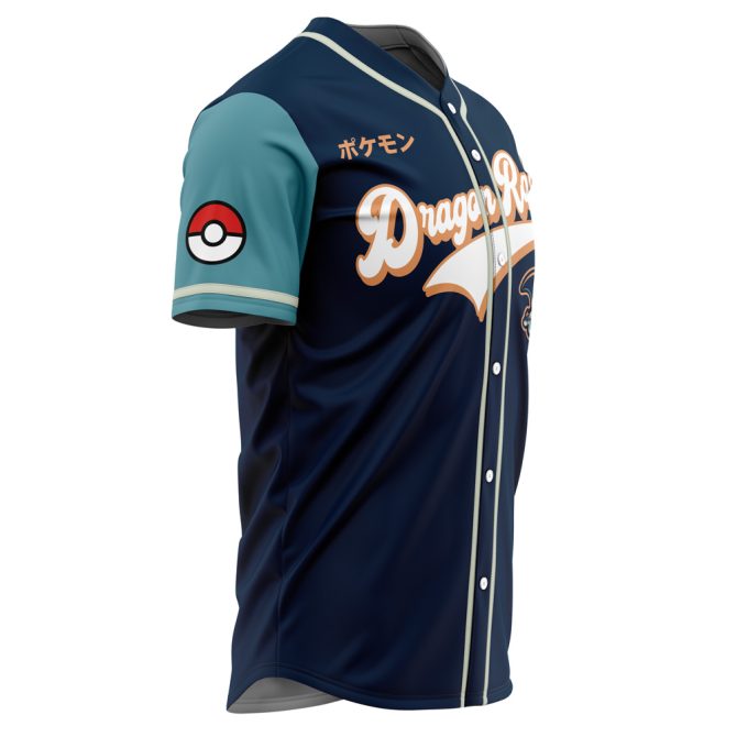 Customizable Dragon Rage Baseball Jersey - Stylish Anime-Inspired Design - Image 4