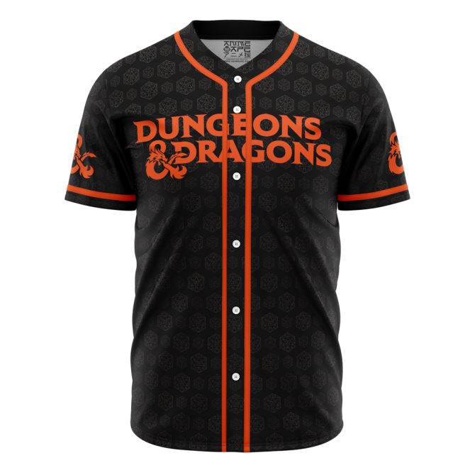Dungeons & Dragons Customizable Baseball Jersey - Personalized Name & Number - Image 2