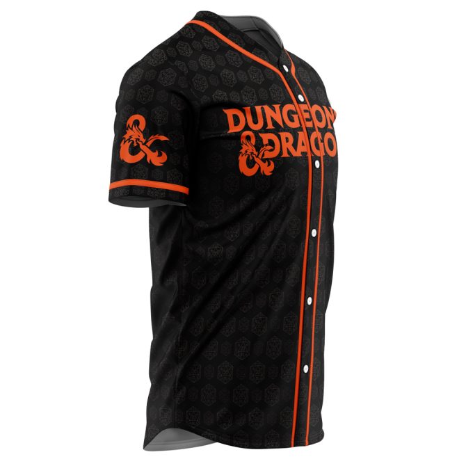 Dungeons & Dragons Customizable Baseball Jersey - Personalized Name & Number - Image 4