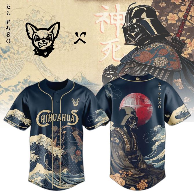 El Paso Chihuahuas Samurai Jersey – Limited Edition Baseball Shirt