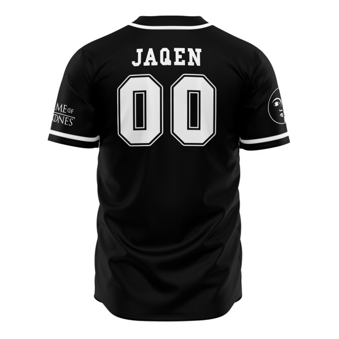 Game Of Thrones Faceless Men Baseball Jersey - Iconic Braavos Design - Image 2