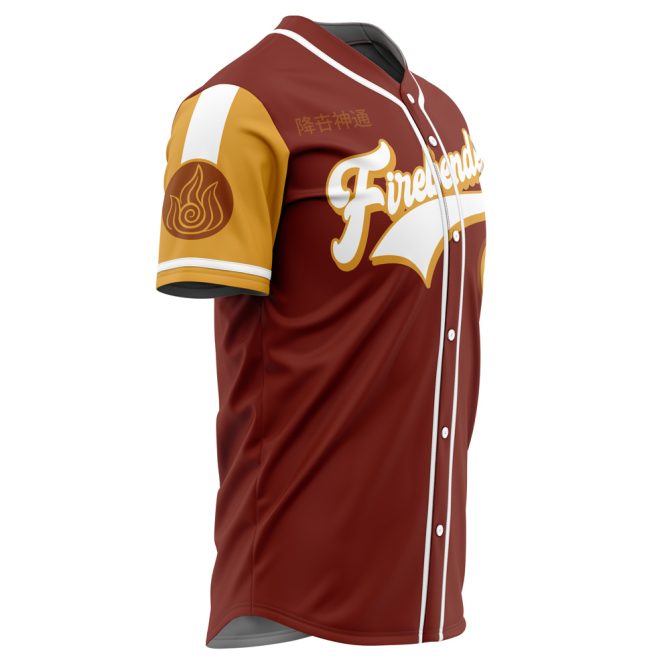 Custom Firebenders Baseball Jersey - Personalized Team Sportswear With Name & Number - Image 4