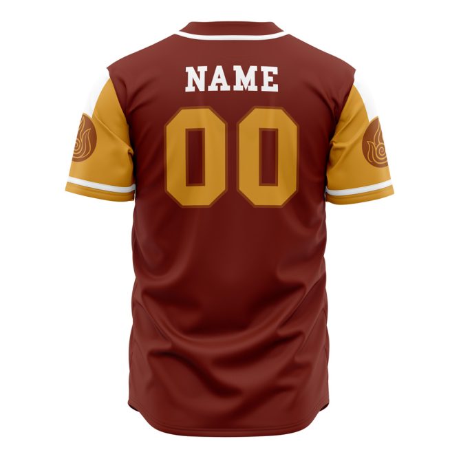 Custom Firebenders Baseball Jersey - Personalized Team Sportswear With Name & Number - Image 3