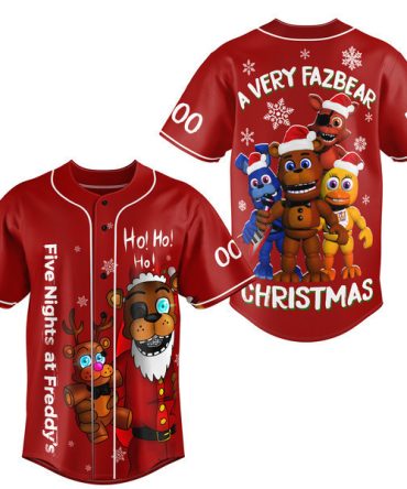 Festive Five Nights At Freddy'S Christmas Jersey - Limited Edition Holiday Wear