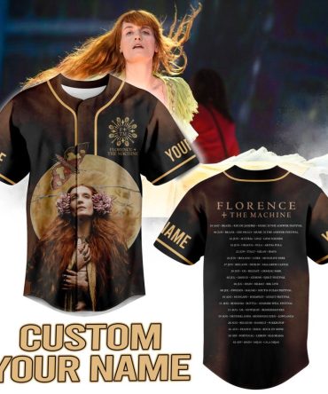 Custom Florence + The Machine Tour Shirt - Personalized Name & Dates - Perfect Gift For Fans!