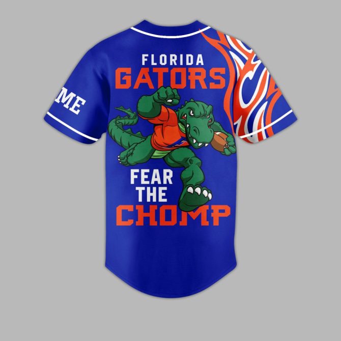 Custom Florida Gators Jersey - Fear The Chomp! Personalize Your Game Day Look Now! - Image 3