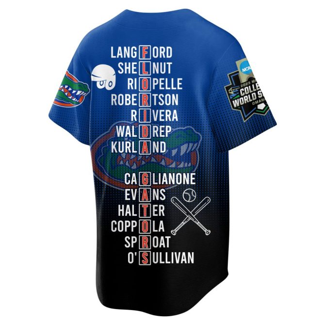 Florida Gators 2023 Champions Baseball Jersey – Celebrate Victory In Style! - Image 10