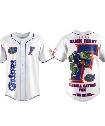 Florida Gators Baseball Jersey - Bold Fan Design, Perfect For Game Day!