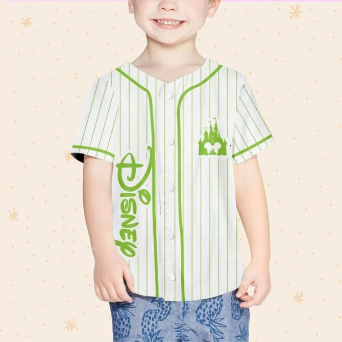 Customizable Disney Baseball Jersey For Kids/Youth/Adults – Add Your Name! - Image 5