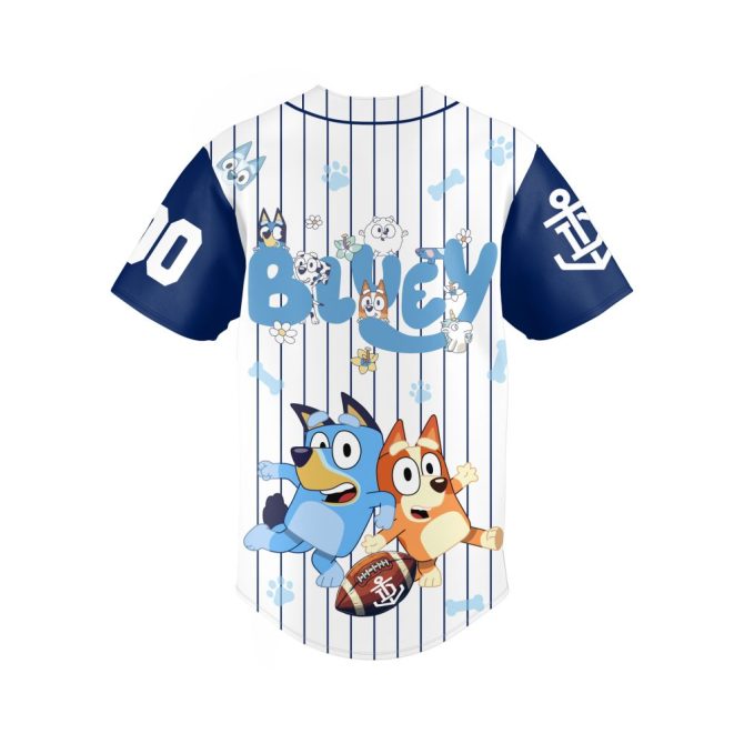 Custom Bluey Fremantle Jersey - Personalize With Your Number - Kids & Adults Sizes - Image 4