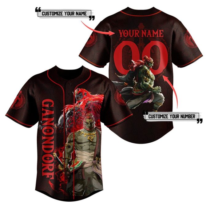 Customizable Legend Jersey - Personalize Name & Number - Unique Gamer Design
